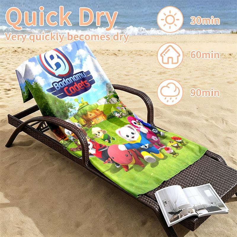 Badanamu Beach towels also serve as bath towels summer essential a musthave for the outdoors the beach and the pool