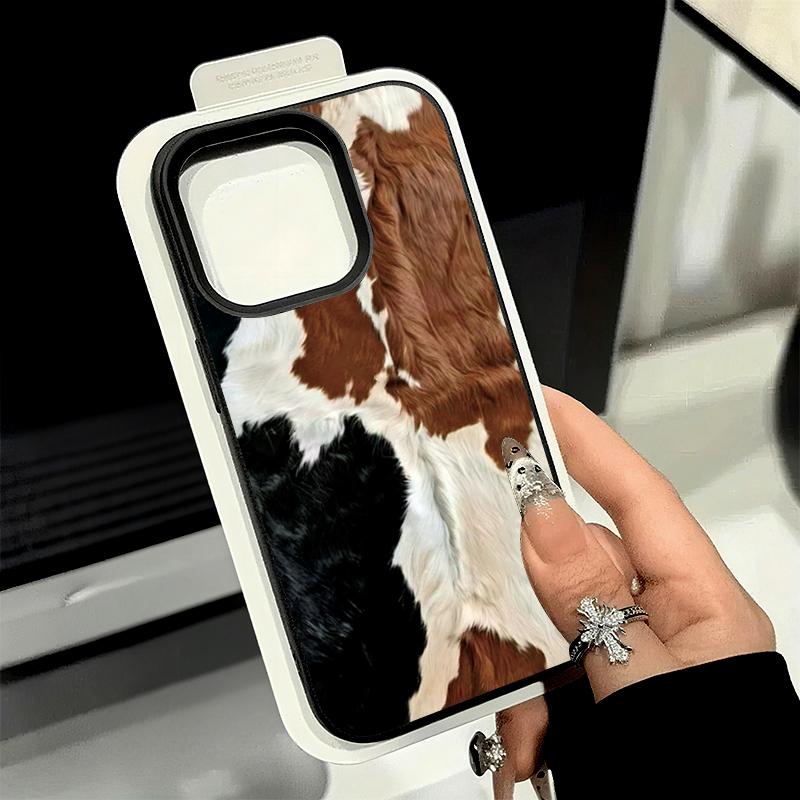 For iPhone 17 16 15 14 13 12 11 Pro Max Air Case Cow Lichee Pattern Silicone Cover For iPhone XS Max XR X 16E 16 Plus Soft Funda
