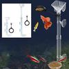 Retractable Aquarium Fish Feeder Plastic Turtle Food Feeder New Fish Feeding Tube  Aquarium Feeding