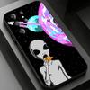 Funny Space UFO Alien Thing Phone case for Samsung Galaxy S24,25,26,23 22,21,S20 Plus Ultra FE soft fundas cases