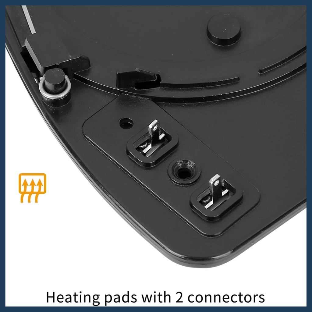 for Mercedes-Benz C230 C240 C280 C32 for AMG C320 C350 C55 for AMG Driver Left Side LH Rearview Heated Mirror Glass