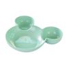 3 pezzi/set set di stoviglie per bambini in paglia di grano, piatti per bambini, piatti per bambini, piatti per bambini, piatti per bambini, cucchiai, forchette