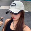 Y2K Letter Peaked Cap Embroidery Visors Snapback Cap Retro Vintage Baseball Cap  Streetwear