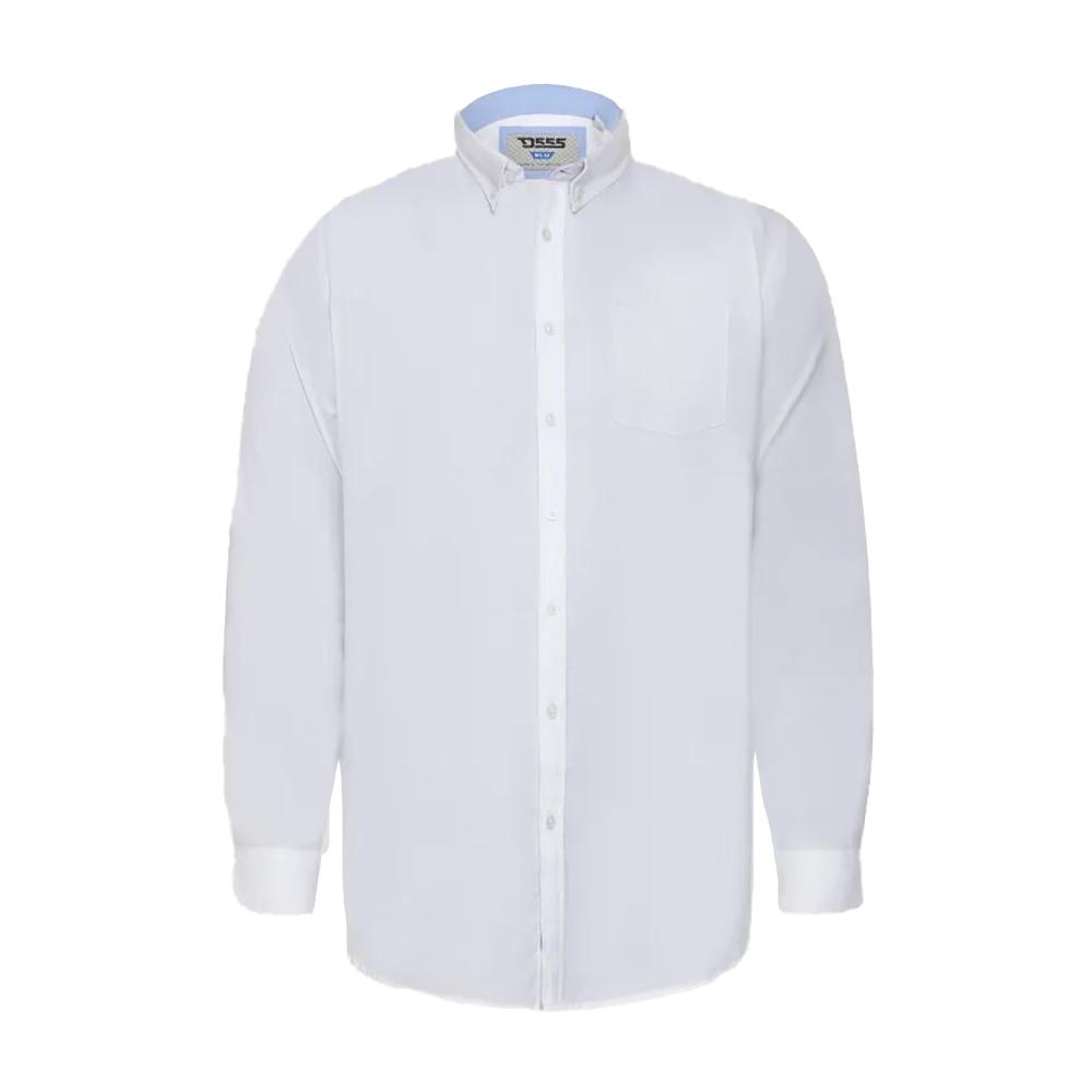 Duke Mens D555 Richard Oxford Tall Long-Sleeved Shirt