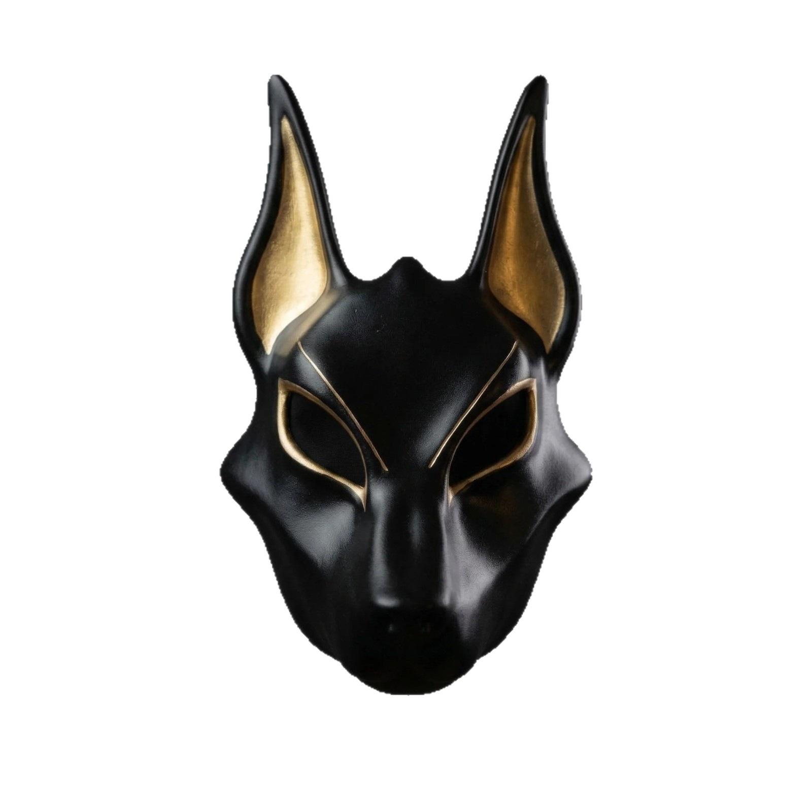 Пластиковая маска с регулируемым ремешком для косплея Египетский костюм Маска для маскарадной вечеринки