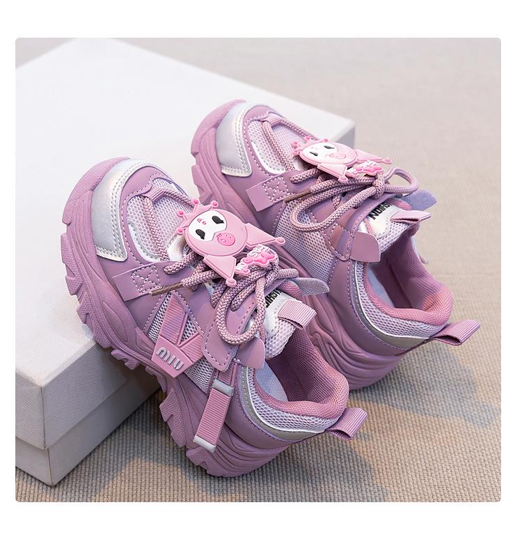 Atmungsaktive Netz-Sportschuhe für Mädchen 2026 - Leicht, Weiche Sohle, Herbststil