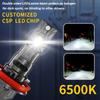 2pcs H11 20000LM CANbus LED Headlight Bulbs - High Power 6500K Mini Wireless for For Chevrolet Malibu 2019 2020 2025 Low Beam