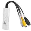 USB Video Audio Capture Card RCA Analog S-Video AV Input to Computer PC Adapter