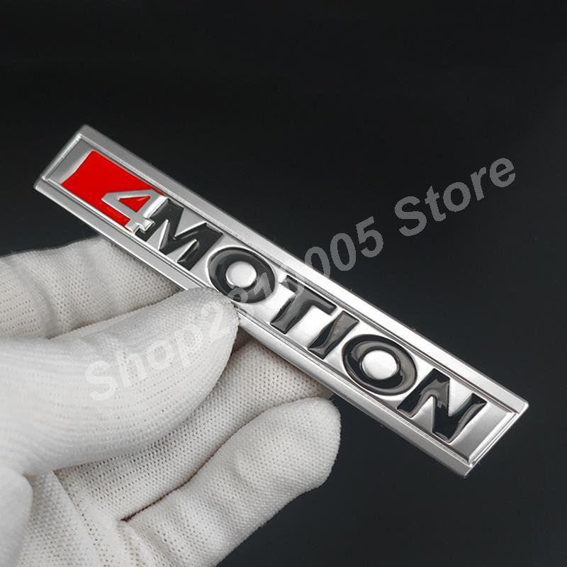 Letters Emblem for ABT 4MOTION Car Front Grille Mesh Badge Trunk Fender Side Logo Sticker