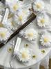 1pc/5pcs/10pcs Daisy Shaped Candles Set - Wedding Favors Gift Basket, Bridal Shower Decor, Scented Soy Wax For Home Fragrance