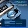 IPX7 Waterproof Wireless Sports Headphones 9D Stereo TWS Bluetooth 5 0 CVC8 0 Noise Cancelling with LED Display Charging Case