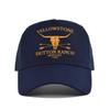 Huangshi Unisex Mesh Baseball Cap - Silk Screen Printed, Washed, Breathable Sun Hat
