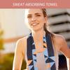 Healifty Cooling Sports Instant for Outdoor Exercise Towel, Towel, Quick-Drying, Portable, Cooling, Sweat-Absorbing,