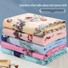 Vintage Coarse Cotton Bed Sheet – Cooling, Nostalgic Duvet Cover for Single/Double