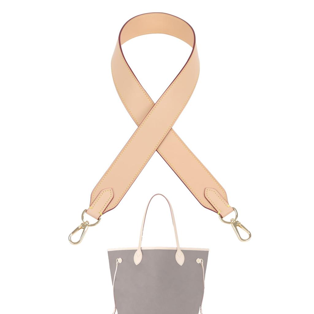 Leather Replacement Shoulder Strap for DIY Neverfull Damier Neverfull Shoulder Strap Neverfull Primary [DGAZ] Vegetable-Tanned Single-Shoulder
