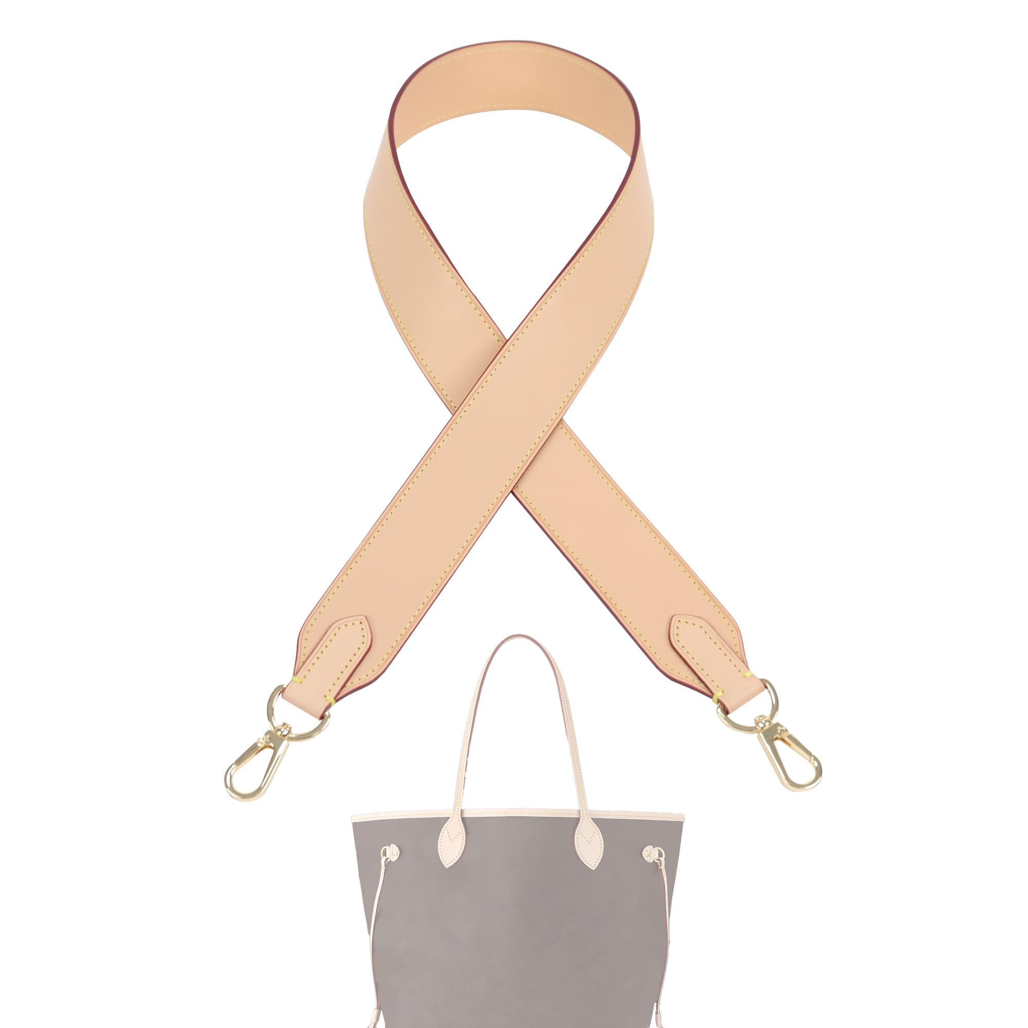 

Кожаный сменный плечевой ремень для DIY Neverfull Damier Плечевой ремень Neverfull Neverfull Primary [DGAZ] Растительного дубления Одноплечевой