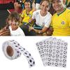 Wasserdichte Fußball-Aufkleber Papier Sportball Versiegelungs-Etikett Spielzeug Fußball-Aufkleber Geburtstagsgeschenk