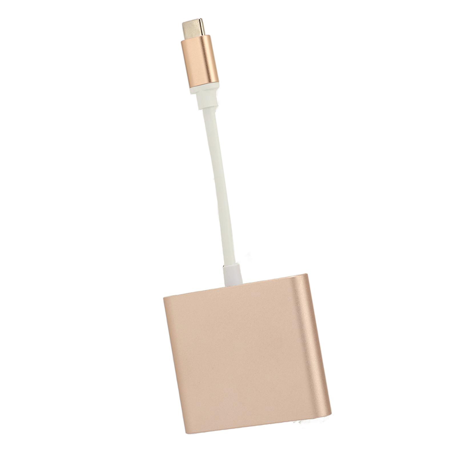 

Многопортовый адаптер USB C 3 в 1 Type C USB3.0 на HD мультимедийный выход USB C концентратор для ноутбуков и планшетов