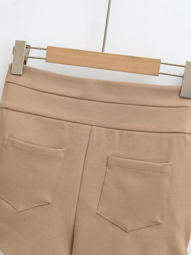 Pantalones Cortos Adelgazantes de Cintura Alta Pure Desire Primavera 2026: Pantalones Cortos Casuales de Moda, Versátiles y Realzadores de Cadera para Mujer