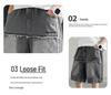 Boys' Summer Denim Shorts - Stylish, Trendy Mid-Length Capris for Big Kids