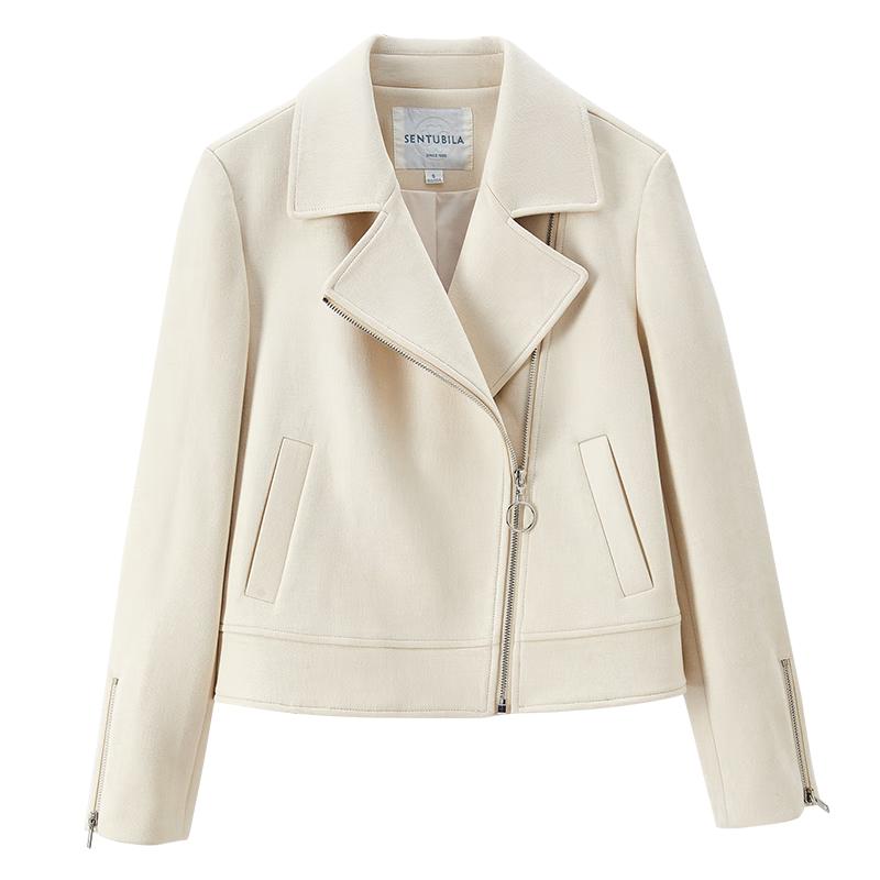 

Women s Short Lapel Suit Jacket M
