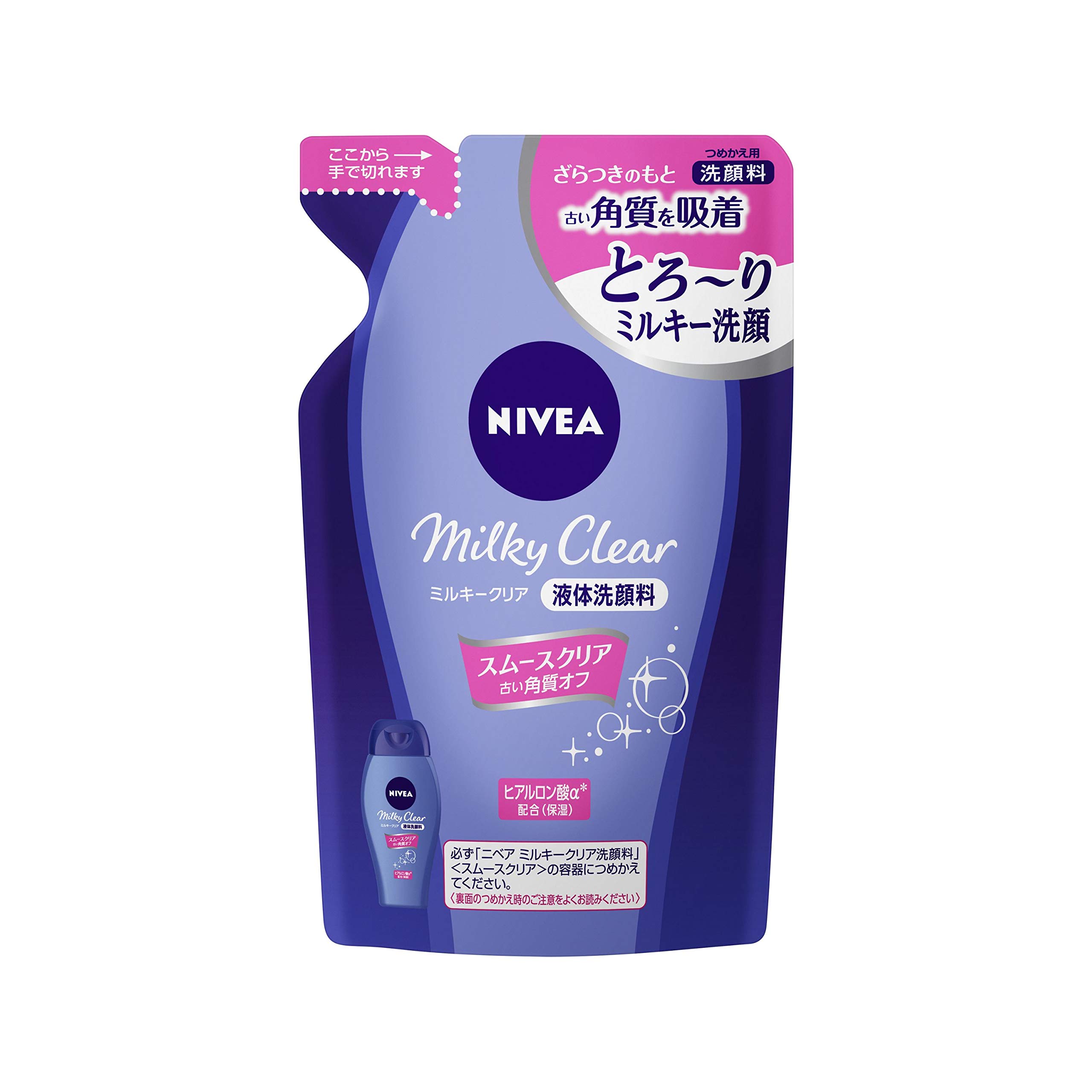 

Nivea Milky Clear Smooth Clear Сменный блок очищающего средства для лица