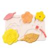 Mini Flower Mold Leaf Mold Fondant Molds Silicone Mould for Sugarcraft Cake Decoration