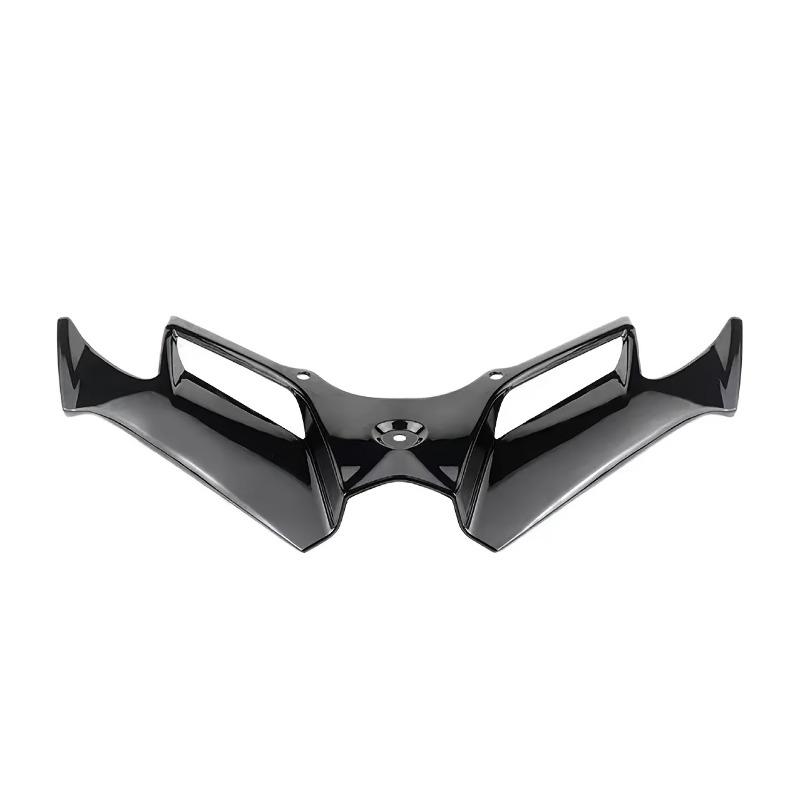 Motorcycle Carbon Fiber Front Cowl Wind Deflector Aerodynamic Winglet Radiator Grille for Kawasaki Ninja 250 300, for Suzuki GSX250R, Cfmoto 250SR