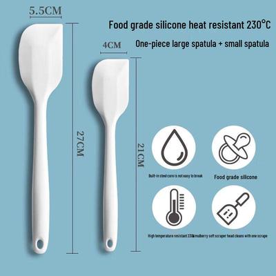 Food-Grade Silicone Baking Spatula Set