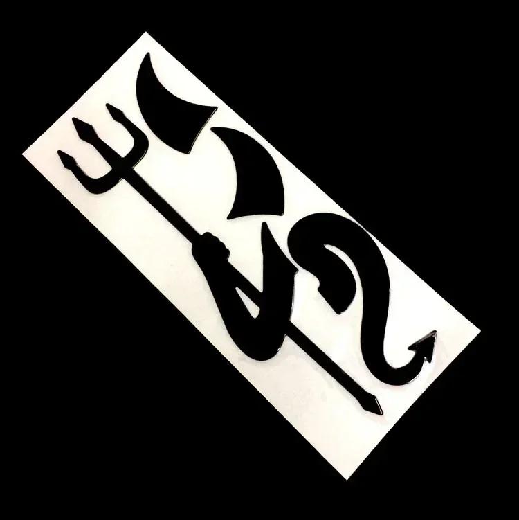 2025NEW Car 3D Stickers Devil Car Emblem Sticker PVC Sticker Decoration DIY Car Waterproof Universal Exterior Accessories