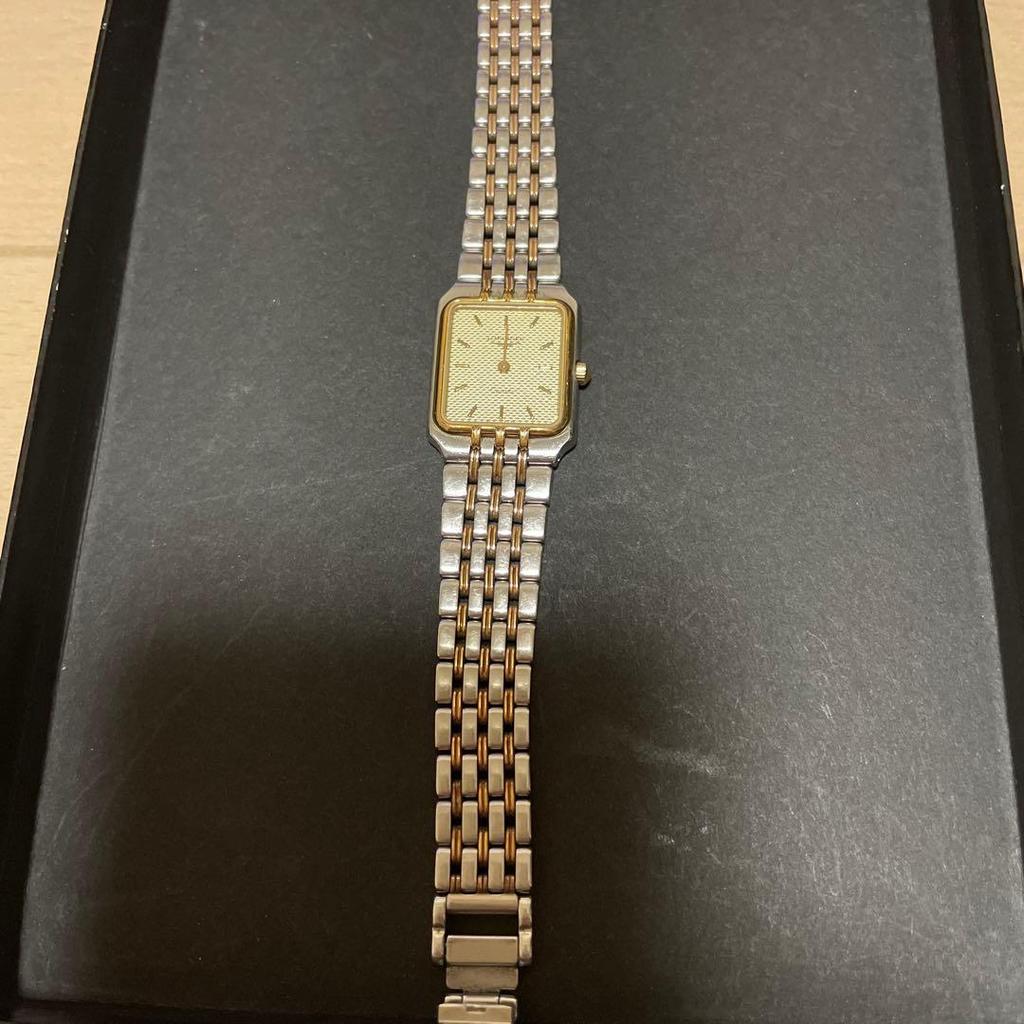 Used Vintage Longines Watch Quartz Combi Color