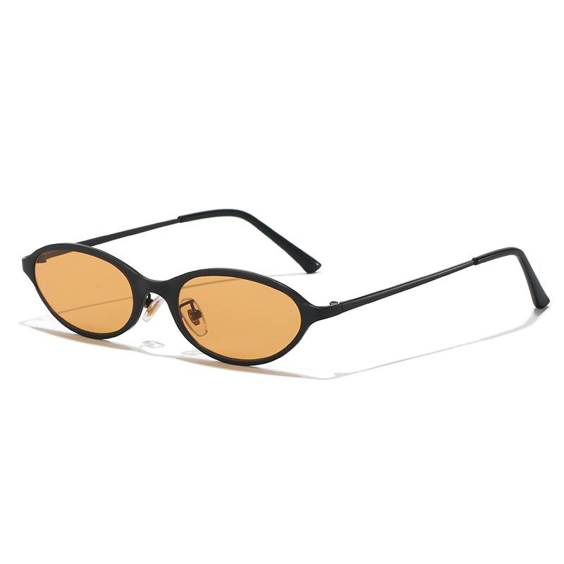 Eye Sunglasses Classic Retro Sunglasses Oval Frame Sunglasses Trendy For Outdoor Sports Travel Sun