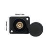 Quality BNC Female Connector D-Type Panel Mount With Waterproof Cap For Sound Video Surveillances Camera Equipment
