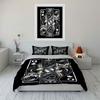 Queen of Spades design. Bedding sets Duvet cover sets Duvet covers Pillowcases(1 * Duvet Cover 2 * Pillowcases without duvet insert)
