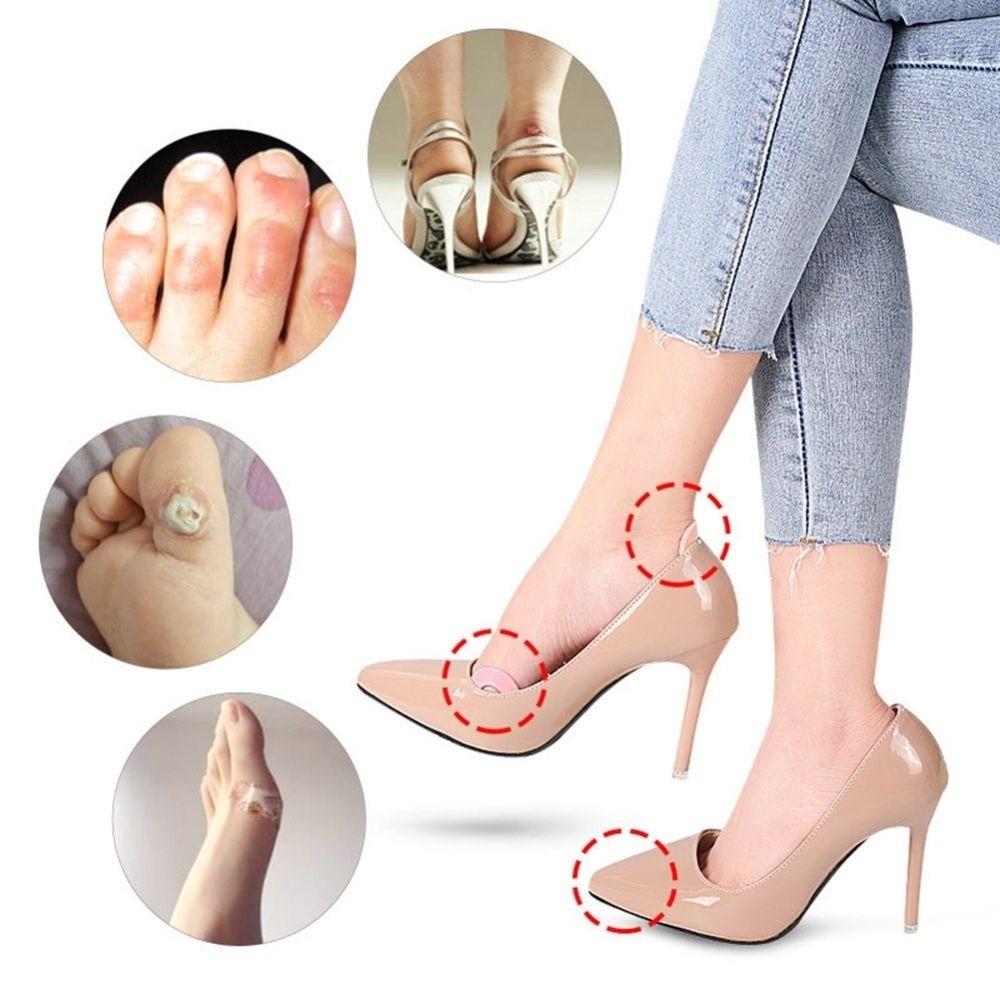 Latex Toe Pads Foot Corn Bunion Pads Foot Cushion Supports Foot Anti-wear Sticker  Men/Women