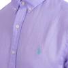 Polo Ralph Lauren Solid Color Button Slim Fit Long Sleeve Shirt Men shirts Light-Purple 710968915-010