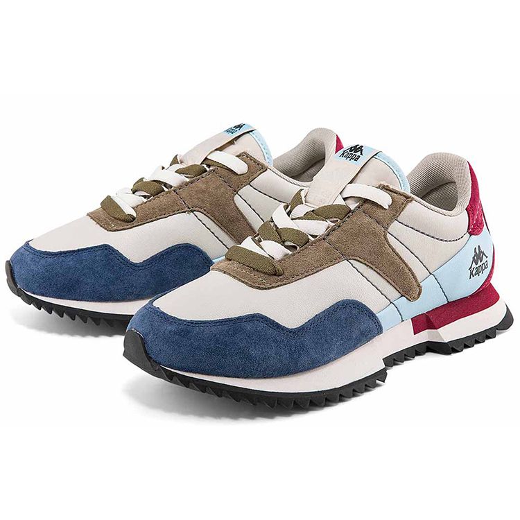 Kappa Retro Lightweight Low-Top Sports Casual Shoes Unisex sneaker Silver-Gray K0BZ5MM40-1116