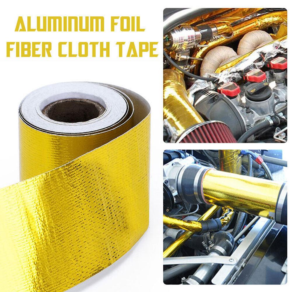 Air Intake Pipe Insulation Tape Aluminum Foil Exhaust Tube