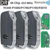 Great 4A Chip 433MHz 95440-P1100/P1600/P1700/P2010 Proximity Car Remote Smart Key For Kia Sportage 2022 2023 Sorento 2022