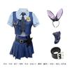 Zootopia Judy Hopps Cosplay Kostume Sæt Kvinder Halloween Rollespil Outfit Spandex Nederdel Bukser Uniform