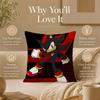 Character S-Shadow The HedgehogS Cushion Cover Double-Sided Printed Pillow Cover Hypoallergenic Dust-Mite Proof