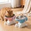 Detachable Stainless Steel Cat Bowl Non-Slip Base Cat Food Water Bowl Cat Feeding Bowl Small Pets