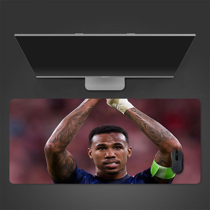 Gabriel Magalhaes Mouse Pad, Large Gaming Desk Mat, Non-slip XXL Mousepad for Laptop & Tablet, Mini PC Playmat with Stitched Edges