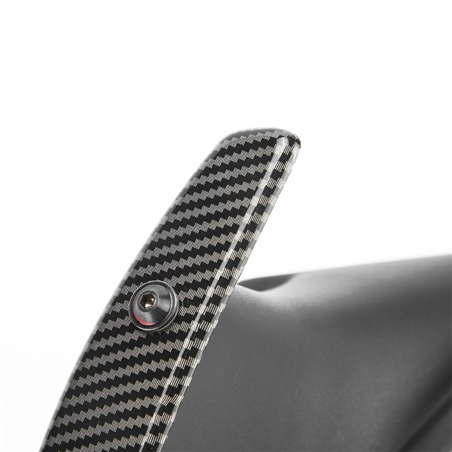 Fairing Winglets Aerodynamic Wing For Honda CBR650R Motorcycle Wing Protection Cover Kit Fixed Winglet CBR 650R 2019-2021 Red + Carbon Fiber Loo