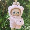 For 17cm Labubu Doll Clothes Fashion Clothes Hoodies Doll Clothes Color Match Hoodies Dolls Accessories Cute Decoration Little Cloths
