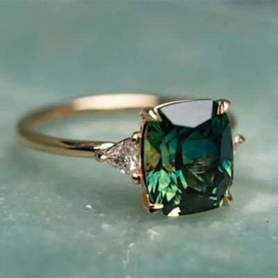 Anello alla Moda Personalità Esagerata Retro, Anello di Fidanzamento da Principessa Donna