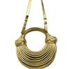 Handwoven Macrame Noodle Design Shoulder Crossbody Bag