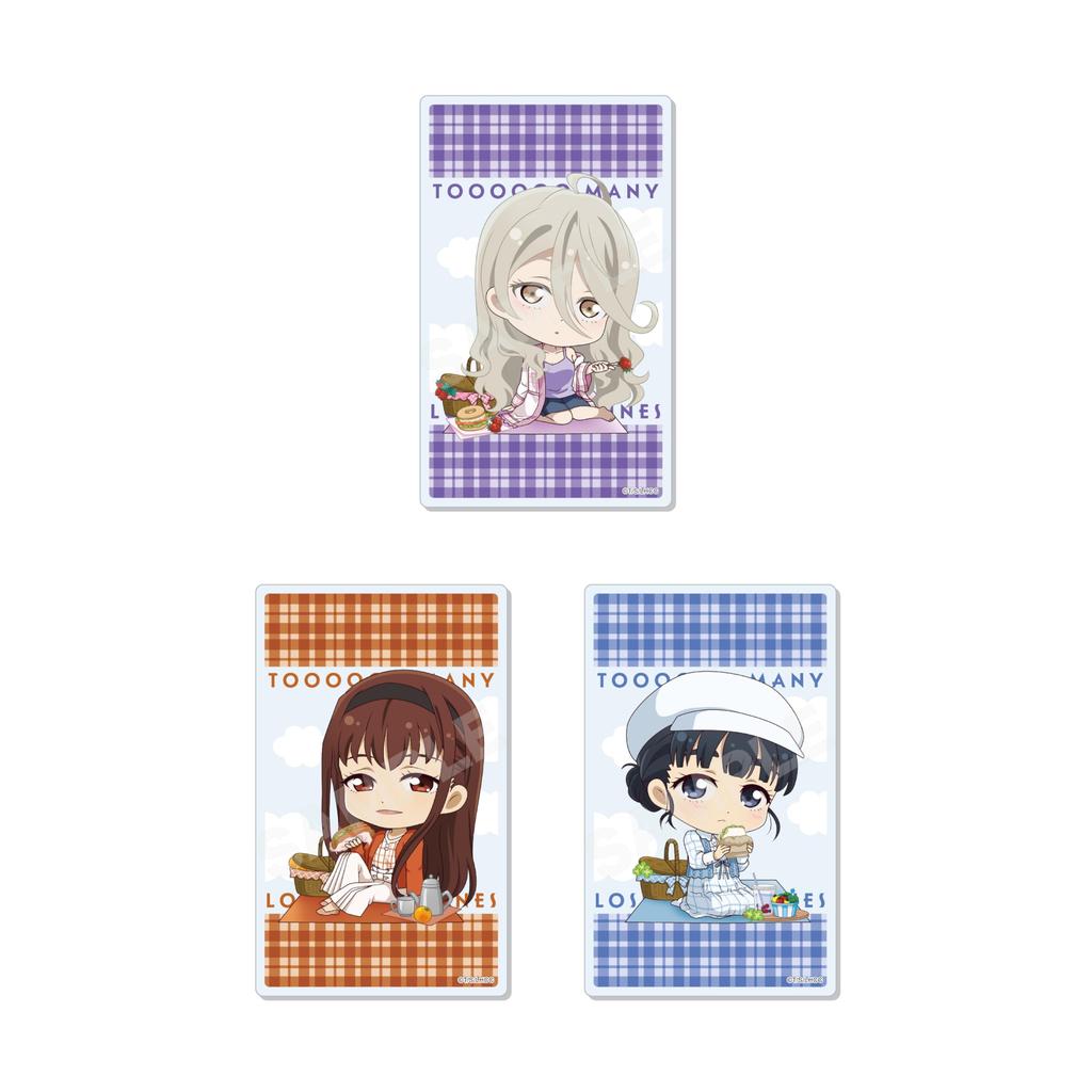 Too Many Losing Heroines Acrylic Card Box (9 pieces)