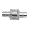 Aluminum Alloys Line Check Valves Corrosion Resistant Single Way Inline Non Return Valves for Cars Motorbikes Enduring