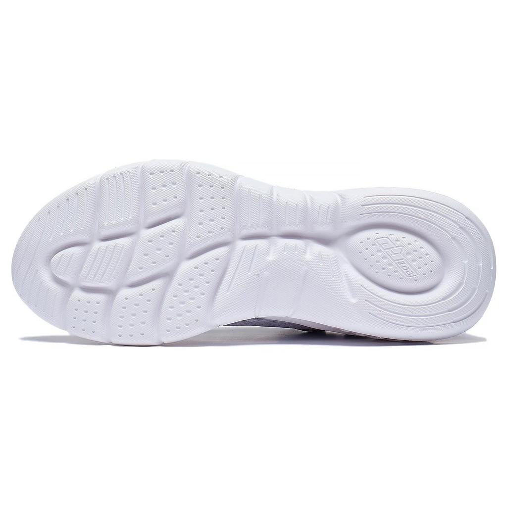 New LiNing EasyFit Fle Wear Resistant Breathable Cushioning Low Top Running Shoes Women's Light Dusty Purple ARST074-2